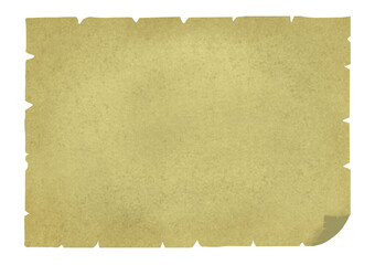 破れた紙のフレーム