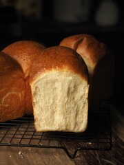 white sandwich bread