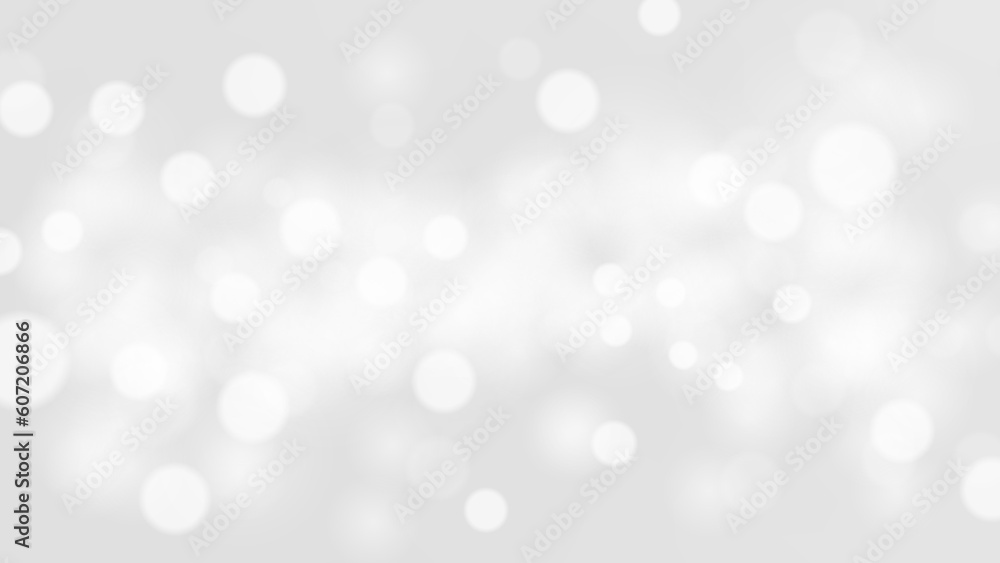 Wall mural subtle gradient white bokeh soft light abstract background
