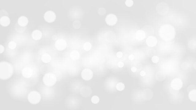 Subtle Gradient white bokeh Soft Light Abstract Background