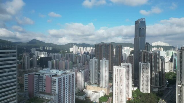 the residential building at Tsuen Wan West May 26 2023
