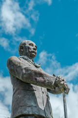 Statue of Sun Yat-sen at Sun Yat Sen Park, Maui, Hawaii. 