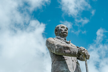 Statue of Sun Yat-sen at Sun Yat Sen Park, Maui, Hawaii. 