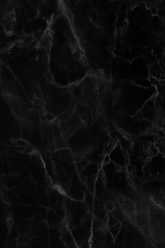   Black marble high resolution, abstract texture background in natural patterned for design.