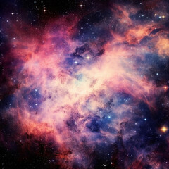 Fototapeta premium stars and nebula