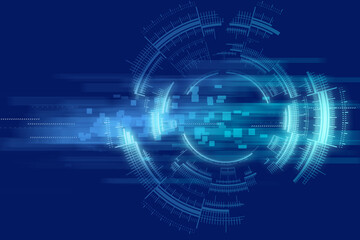 デジタル背景イメージ ネイビー