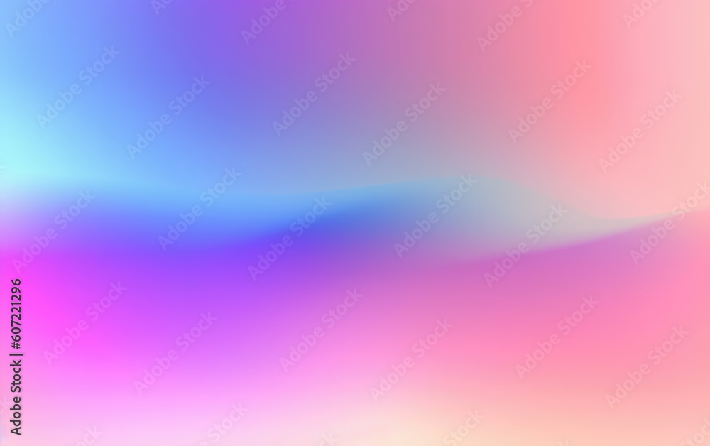 Wall mural pastel rainbow colors gradient abstract background. created with generative ai technology