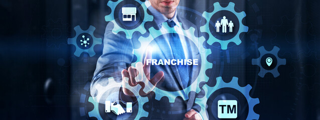 Franchise Marketing Branding Retail and Business Work Mission Concept