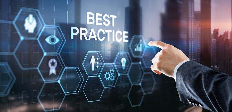 Best Practice Business Technology Internet successful business concept
