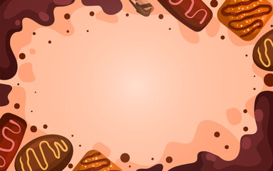 World Chocolate Day Background