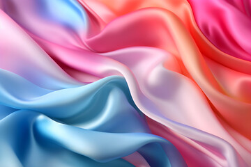 Obraz premium Close-up texture of natural beige fabric or cloth in colorful color. Fabric texture of natural cotton or linen textile material. canvas background. Generative AI illustration