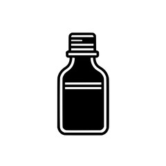 Bottle vector illustration isolated on transparent background