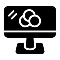 monitor Solid icon