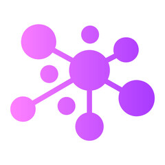 nodes Gradient icon