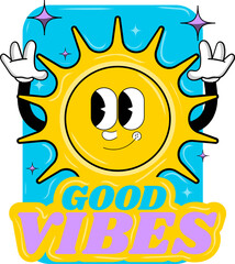 Pop Art Cartoon Sticker