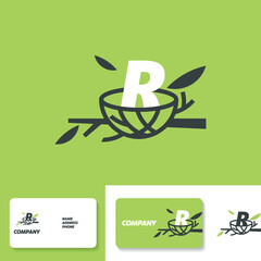 Alphabet R Nest Logo