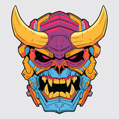 Pop art warrior design for tshirt