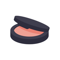 beauty equipment A portable cosmetic powder for charming face care.