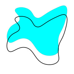 Abstract Shape Line
