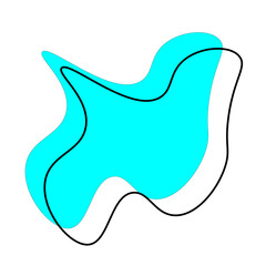 Abstract Shape Line