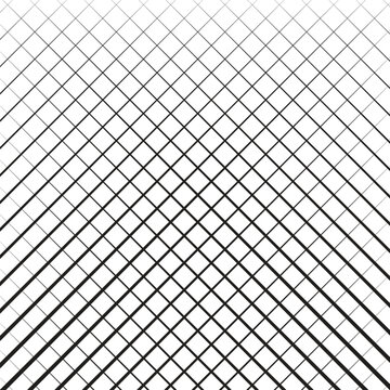 abstract seamless geometric black diagonal halftone line pattern art.