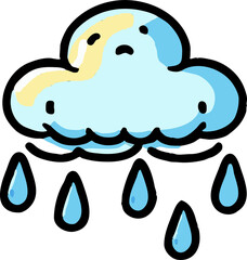 Weather png graphic clipart design