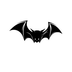 Flying bat vector illustration isolated on transparent background