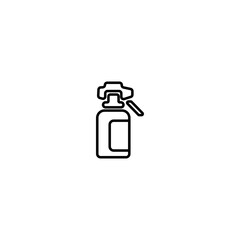 Barbershop water atomizer icon