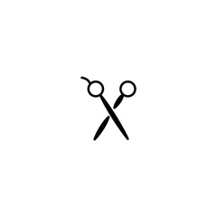 Hairdresser scissors icon