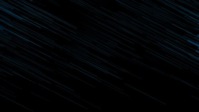 Futuristic technology modern background with blue lines. Abstract geometric dark illustration. Seamless looping motion design. Video animation Ultra HD 4K 3840x2160