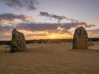 Sunset at The Pinnacles Western Australia