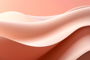 Abstract background beige and sandy colors with pink hues. Color in cinematic style. Generative AI content