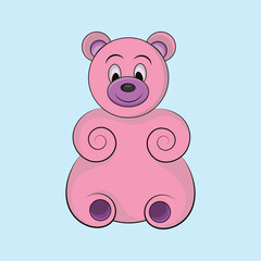 Obraz na płótnie Canvas teddy bear vector design