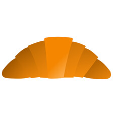 Croissant vector 