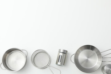 Concept of kitchen supplies and kitchen dish