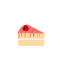 Cake strawberry