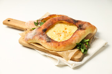National Georgian cuisine food, flour product - Khachapuri