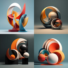 set of abstract elements