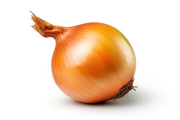 Onion showcased on a Clean White Background. created with Generative AI