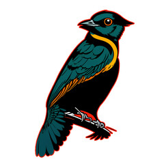 bird t-shirt artwork