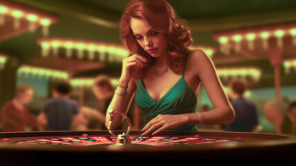 plays in the casino. Generative AI