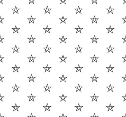 Seamless star pattern. Stars seamless pattern. Seamless pattern with star in sky
