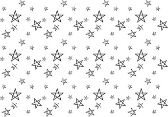 Seamless star pattern. Stars seamless pattern. Seamless pattern with star in sky
