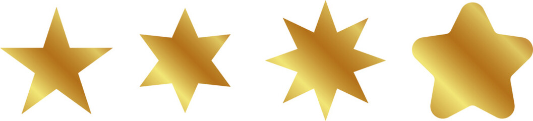 Obraz premium Star icon png. Shining star. Abstract Falling Star. On blank background 
