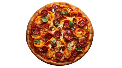 Fresh italian classic original Pizza. Generative ai