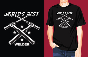 welder t-shirt design idea