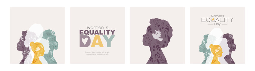 Women's Equality Day card set.