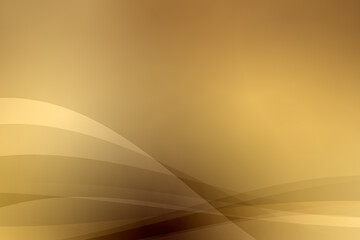 グラデーションが綺麗な曲線で構成された背景イラスト素材