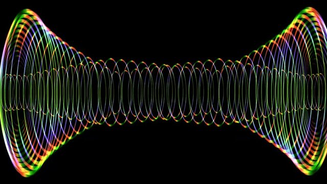3d render of a dna helix