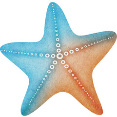 Starfish watercolor